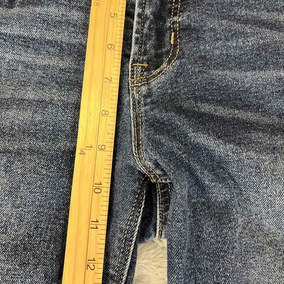 Old Navy Rockstar Jeans Women 10 Blue High Rise Super Skinny Distressed Denim - Picture 8 of 8